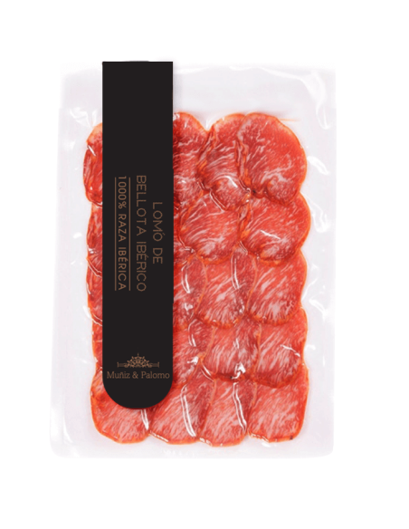 Lomo Ibérico de Bellota Loncheado (Sobre 100g.) | 100% Raza Ibérica Comprar Loncheados Ibéricos Online